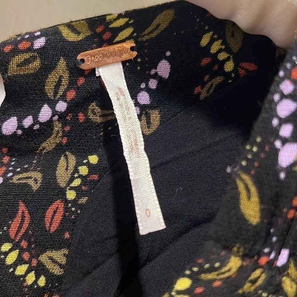 Free People Meet Virginia Romper Black Size 0